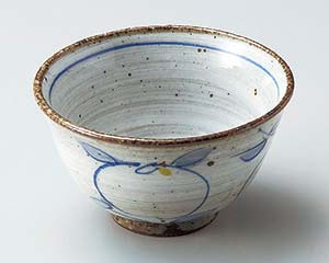 【まとめ買い10個セット品】和食器 ツ047-158 粉引染付反4.0小鉢【キャンセル/返品不可】【厨房館】