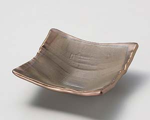 【まとめ買い10個セット品】和食器 ロ048-198 銅彩 角浅鉢【キャンセル/返品不可】【厨房館】