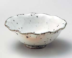 【まとめ買い10個セット品】和食器 ミ059-168 かいらぎ波渕輪花小鉢【キャンセル/返品不可】【厨房館】