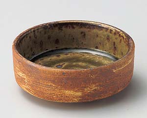 【まとめ買い10個セット品】和食器 ミ061-028 備前灰釉丸鉢【キャンセル/返品不可】【厨房館】