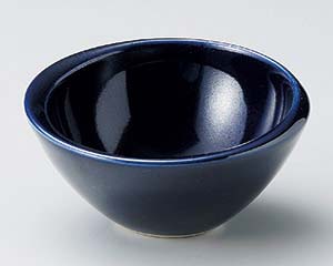 【まとめ買い10個セット品】和食器 ホ064-038 ルリななめ4.0小鉢【キャンセル/返品不可】【厨房館】