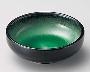 【まとめ買い10個セット品】和食器 タ066-058 エメラルドグリーン13cmボール【キャンセル/返品不可】【厨房館】