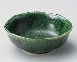 【まとめ買い10個セット品】和食器 ユ067-208 織部3.6小鉢【キャンセル/返品不可】【厨房館】