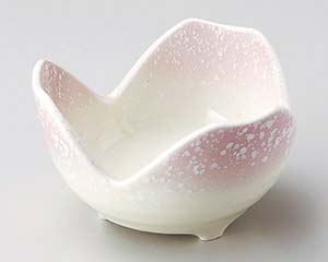 【まとめ買い10個セット品】和食器 ミ070-498 ピンク白吹割山椒3.3小鉢【キャンセル/返品不可】【厨房館】