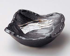 【まとめ買い10個セット品】和食器 イ072-188 栗色刷毛目荒そぎ4.5小鉢【キャンセル/返品不可】【厨房館】