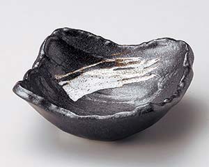 【まとめ買い10個セット品】和食器 イ072-198 栗色刷毛目荒そぎ3.0小付【キャンセル/返品不可】【厨房館】