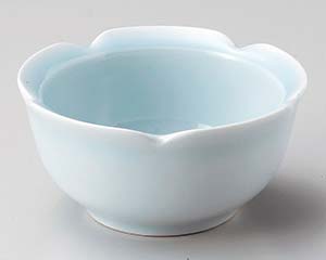 【まとめ買い10個セット品】和食器 ヤ071-258 青磁輪花3.6小鉢【キャンセル/返品不可】【厨房館】