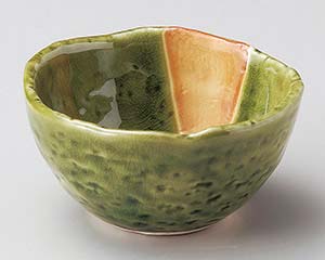 【まとめ買い10個セット品】和食器 ツ073-678 ヒワ貫入タタラ小鉢(大)【キャンセル/返品不可】【厨房館】