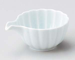 【まとめ買い10個セット品】和食器 ユ076-348 かすみ青白片口小付【キャンセル/返品不可】【厨房館】