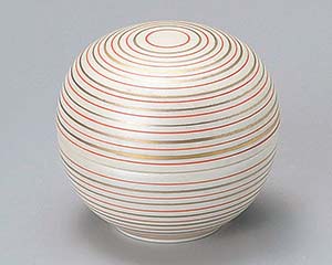 【まとめ買い10個セット品】和食器 ネ082-188 朱コマ筋丸珍味【キャンセル/返品不可】【厨房館】