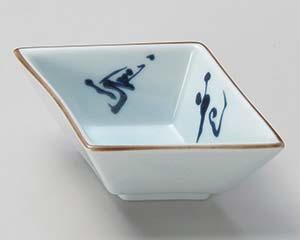 【まとめ買い10個セット品】和食器 ウ084-098 花鳥風月 菱形小付【キャンセル/返品不可】【厨房館】