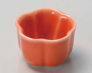 【まとめ買い10個セット品】和食器 ミ088-078 オレンジ梅型特小珍味【キャンセル/返品不可】【厨房館】