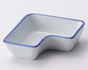 【まとめ買い10個セット品】和食器 チ095-188 渕紺L鉢【キャンセル/返品不可】【厨房館】