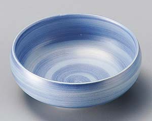 【まとめ買い10個セット品】和食器 カ096-088 銀彩コバルト巻鉄鉢【キャンセル/返品不可】【厨房館】