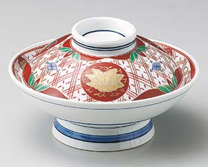 【まとめ買い10個セット品】和食器 ツ103-018 錦華陽紋8.0骨むし【キャンセル/返品不可】【厨房館】