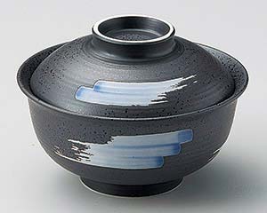 【まとめ買い10個セット品】和食器 ト109-048 ルリ巻き反型円菓子碗【キャンセル/返品不可】【厨房館】