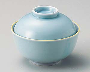 【まとめ買い10個セット品】和食器 ミ109-108 釉裏紅青磁円菓子碗【キャンセル/返品不可】【厨房館】