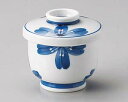 【まとめ買い10個セット品】和食器 ロ116-028 一珍青花むし碗【キャンセル/返品不可】【厨房館】