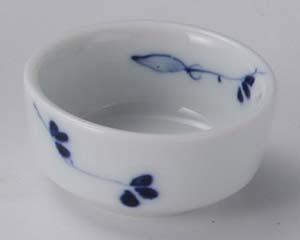 【まとめ買い10個セット品】和食器 ミ120-178 染付花絵 丸千代口【キャンセル/返品不可】【厨房館】