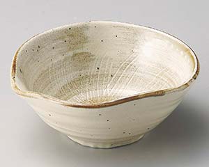 【まとめ買い10個セット品】和食器 ハ122-098 渦刷毛片口小鉢【キャンセル/返品不可】【厨房館】