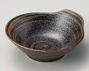 和食器 カ123-328 至福黒とんすい【厨房館】