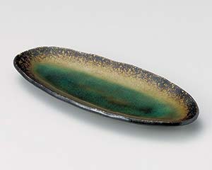 【まとめ買い10個セット品】和食器 ハ133-058 梨地トルコ吹たたら皿【キャンセル/返品不可】【厨房館】