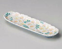 【まとめ買い10個セット品】和食器 ミ126-138 花絵突出皿【キャンセル/返品不可】【厨房館】(3)