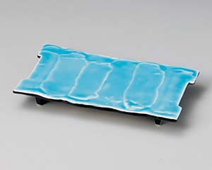 和食器 ミ135-068 湖水青白まな板皿【厨房館】