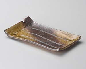 和食器 ミ145-188 備前風串取り皿(小)【厨房館】