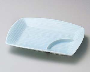 【まとめ買い10個セット品】和食器 ア153-018 青白磁千代口5.0パーティー皿【キャンセル/返品不可】【厨房館】