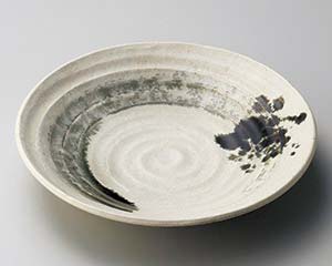 【まとめ買い10個セット品】和食器 カ175-128 荒引大皿【キャンセル/返品不可】【厨房館】