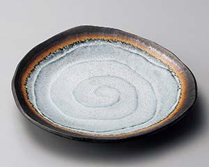 【まとめ買い10個セット品】和食器 イ179-078 あかね雲6寸三角皿【キャンセル/返品不可】【厨房館】