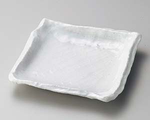 【まとめ買い10個セット品】和食器 ア189-178 白釉19cm正角皿【キャンセル/返品不可】【厨房館】