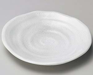 【まとめ買い10個セット品】和食器 カ227-128 白備前松型4.8皿【キャンセル/返品不可】【厨房館】