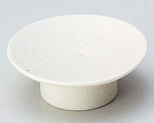 【まとめ買い10個セット品】和食器 ネ232-088 粉引高台小皿【キャンセル/返品不可】【厨房館】