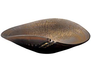 和食器 メ240-118 金彩たわみ14.0鉢【厨房館】