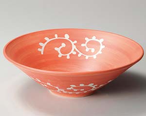 【まとめ買い10個セット品】和食器 ト246-098 白抜 唐草尺反鉢【キャンセル/返品不可】【厨房館】