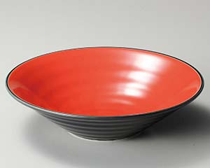 【まとめ買い10個セット品】和食器 ハ253-058 朱天目8.0鉢【キャンセル/返品不可】【厨房館】