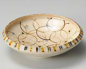 【まとめ買い10個セット品】和食器 カ263-088 織部ドロップ盛鉢【キャンセル/返品不可】【厨房館】