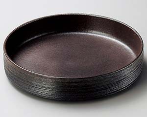 和食器 ト263-068 銀吹外クシメ21cm鉢【厨房館】