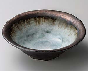 【まとめ買い10個セット品】和食器 ミ269-258 窯変金彩5.5深鉢【キャンセル/返品不可】【厨房館】