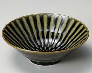 【まとめ買い10個セット品】和食器 カ269-408 フォーカス織部輪二重5.5寸深鉢【キャンセル/返品不可】【厨房館】