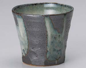 【まとめ買い10個セット品】和食器 カ280-198 均窯流面取カップ【キャンセル/返品不可】【厨房館】