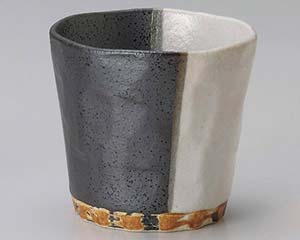 【まとめ買い10個セット品】和食器 ロ279-098 塗分ロックカップ【キャンセル/返品不可】【厨房館】