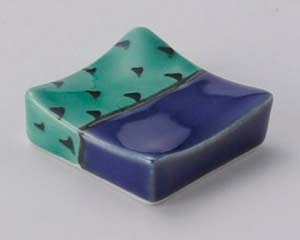 【まとめ買い10個セット品】和食器 ロ288-208 交趾正角箸置【キャンセル/返品不可】【厨房館】