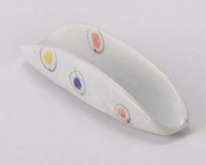 【まとめ買い10個セット品】和食器 ミ288-088 風船水玉箸置【キャンセル/返品不可】【厨房館】