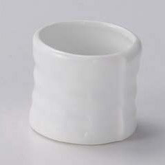 【まとめ買い10個セット品】和食器 タ295-458 白磁つづみ楊枝入【キャンセル/返品不可】【厨房館】