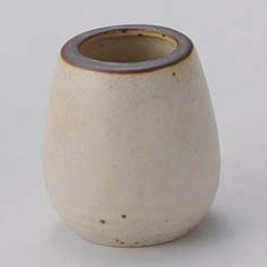 【まとめ買い10個セット品】和食器 ハ296-088 白唐津 楊枝入【キャンセル/返品不可】【厨房館】