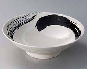 【まとめ買い10個セット品】和食器 カ311-058 極刷毛白8.0麺鉢【キャンセル/返品不可】【厨房館】