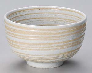 【まとめ買い10個セット品】和食器 ミ334-388 志野刷毛目夏目4.0丼【キャンセル/返品不可】【厨房館】